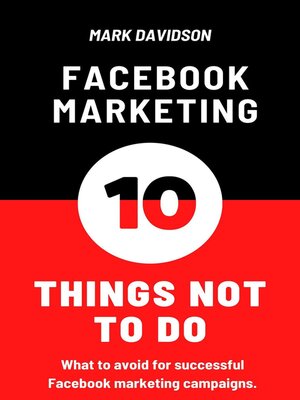 cover image of Facebook Marketing